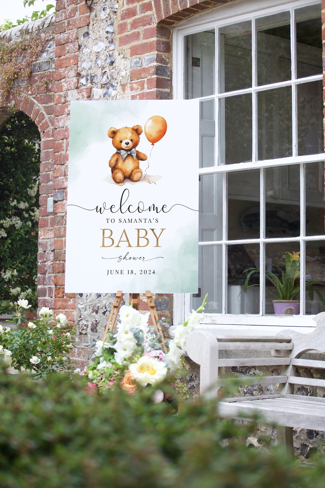 Baby Shower Sign, Print for a Baby Shower, Perfect for Your Event