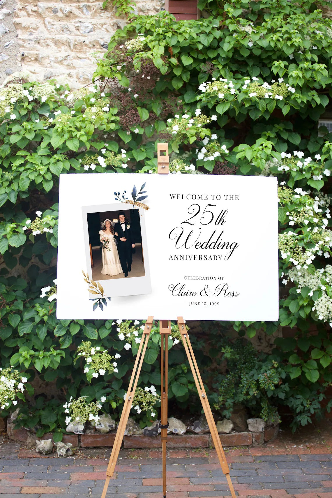 Anniversary Sign Happy Anniversary Gift Wedding Gift 50th Anniversary Sign