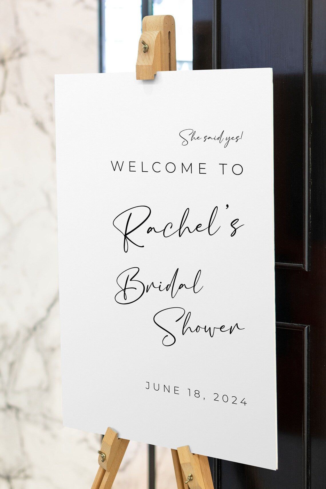 Bridal Shower Sign, Sign for Bridal Shower, Bridal Shower Print, Bridal Shower Decor