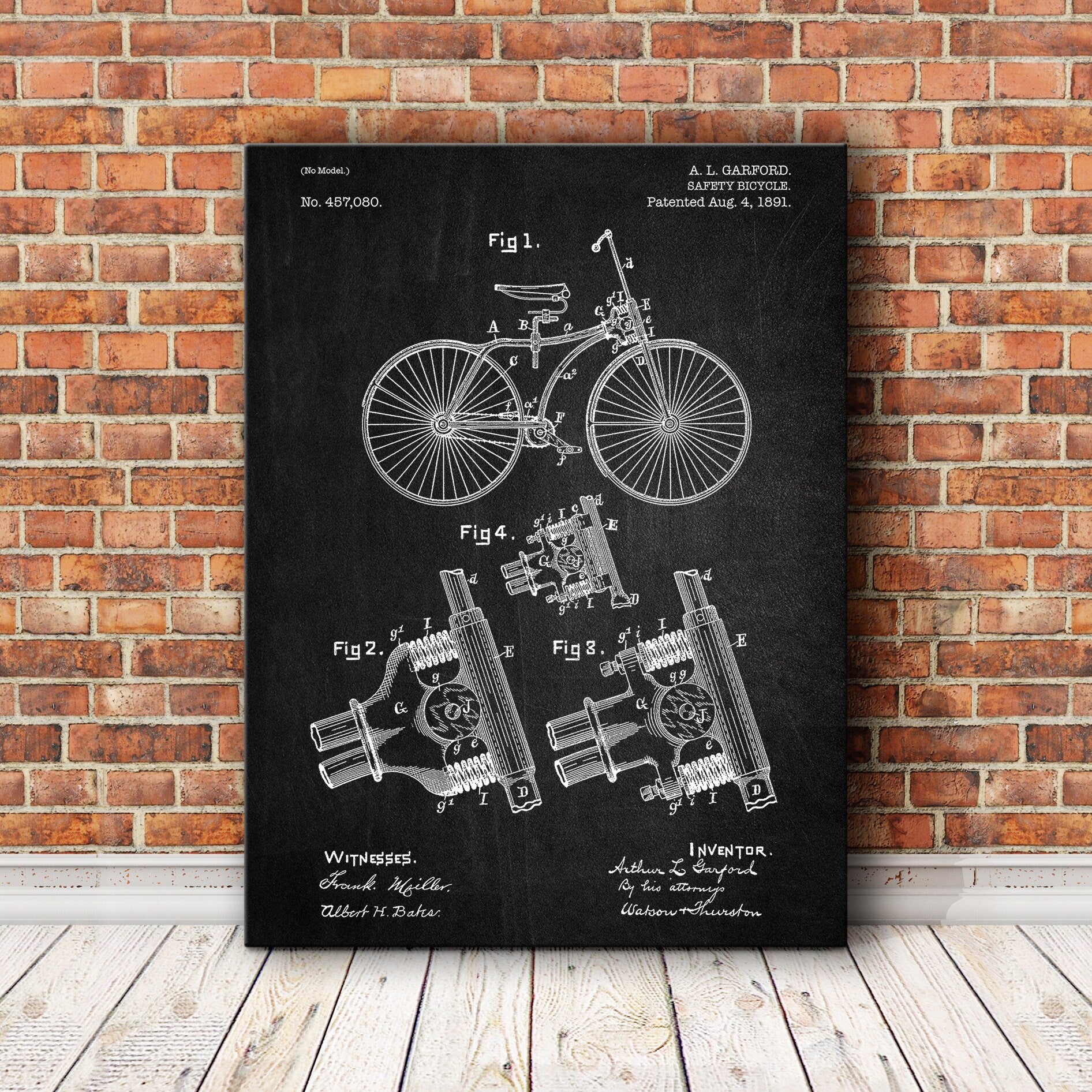 Sports Patent print, Safety Bicycle for Sports Patent print, Patent print, Patent print design, Vintage patent print, Sports Art