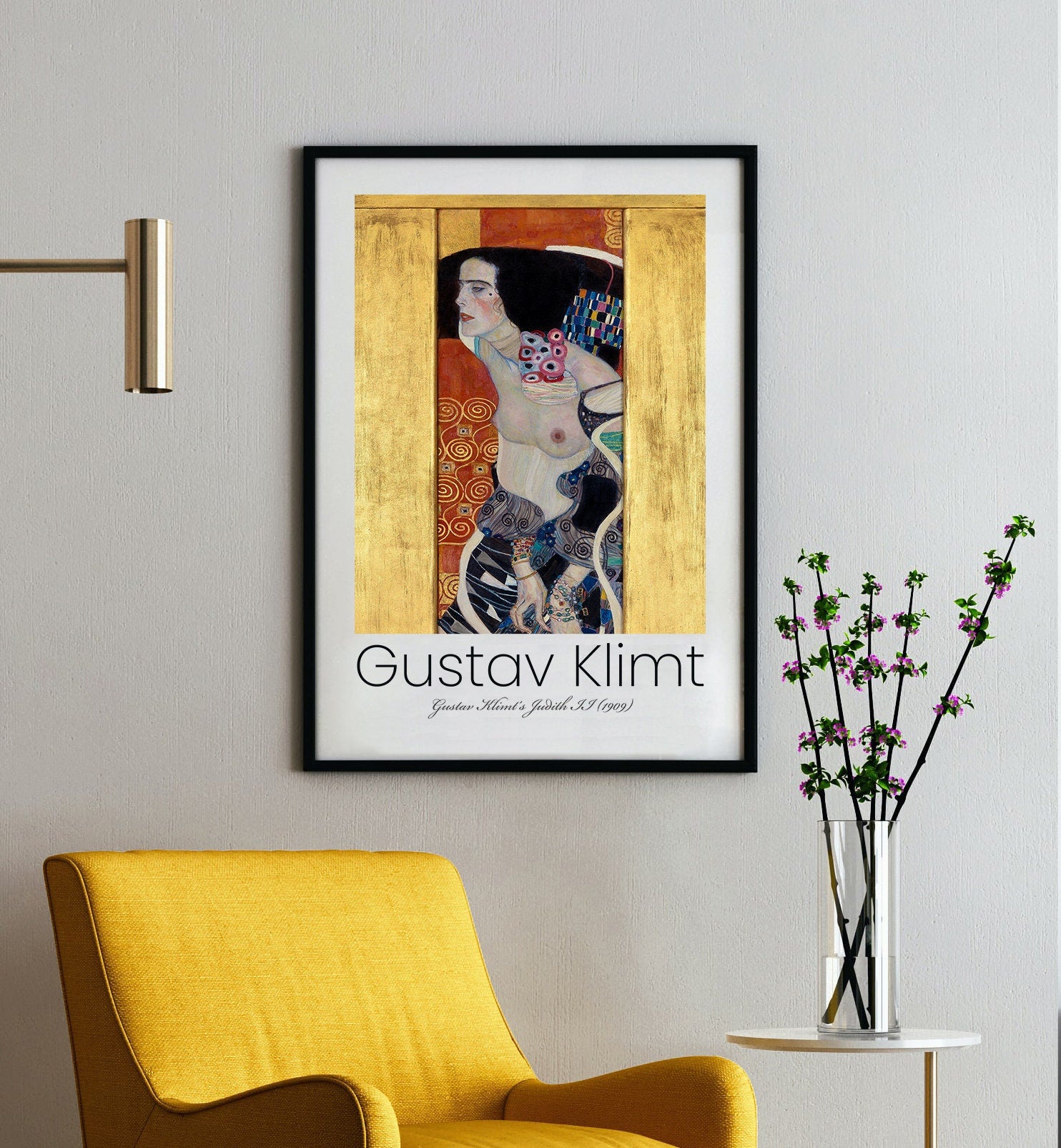 Set of 3 Gustav Klimt, Gustav Klimt Print, Set of 3 Exhibition Prints, Museum Posters